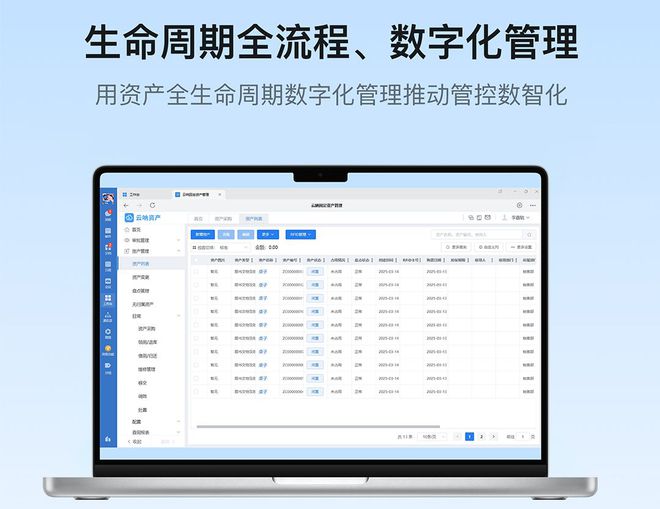 大数据驱动下的固定资产管理云呐助力企业决策智能化